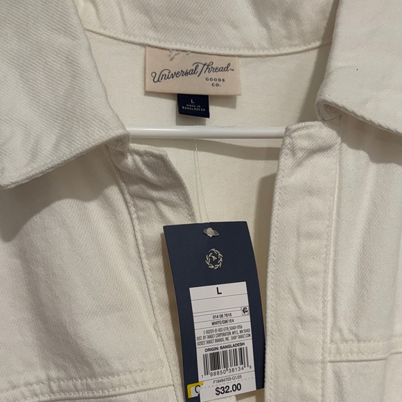 Universal Thread Cream Collared Dress - Picture 2 of 3